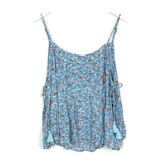 Lucky Brand Floral Tank Top - Picture 1 of 8